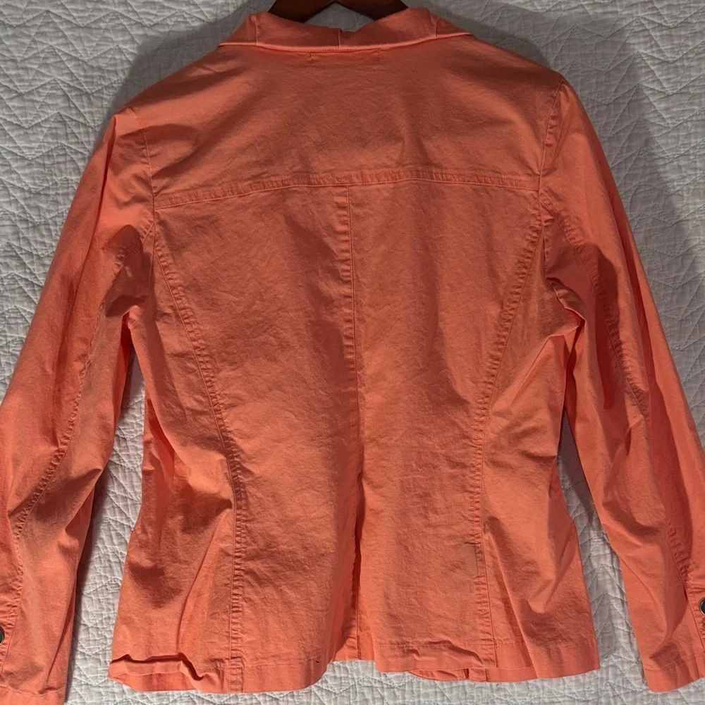 Chic Coral Blazer - Picture 7 of 7